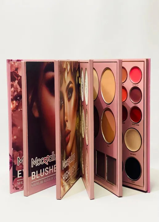 **Mocallure 5-in-1 Makeup Book Palette – All-in-One Beauty Essential*