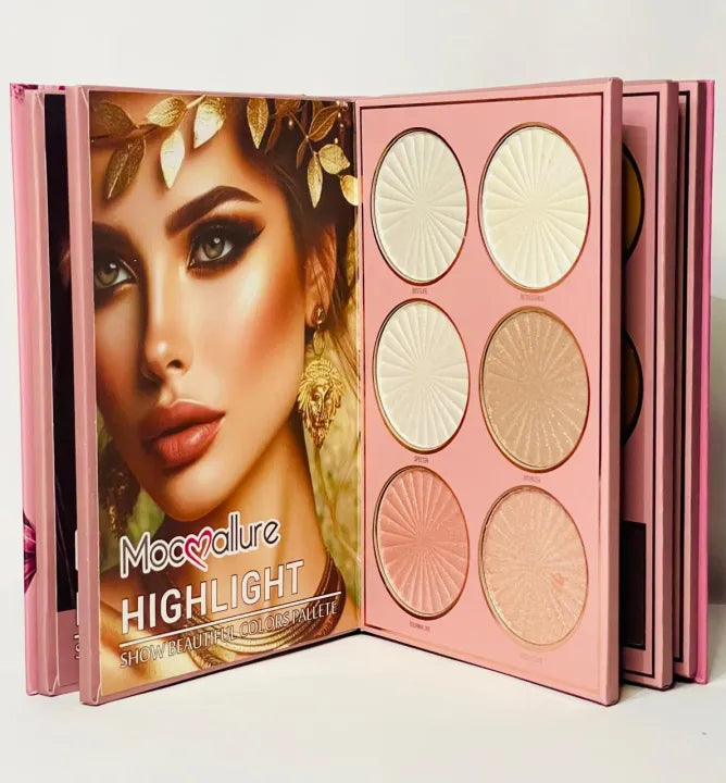 **Mocallure 5-in-1 Makeup Book Palette – All-in-One Beauty Essential*